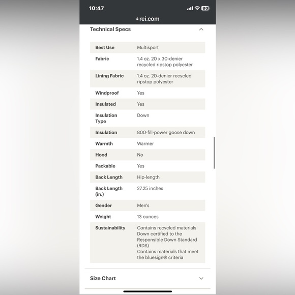 Patagonia | Down Sweater in True Navy - Picture 12 of 17